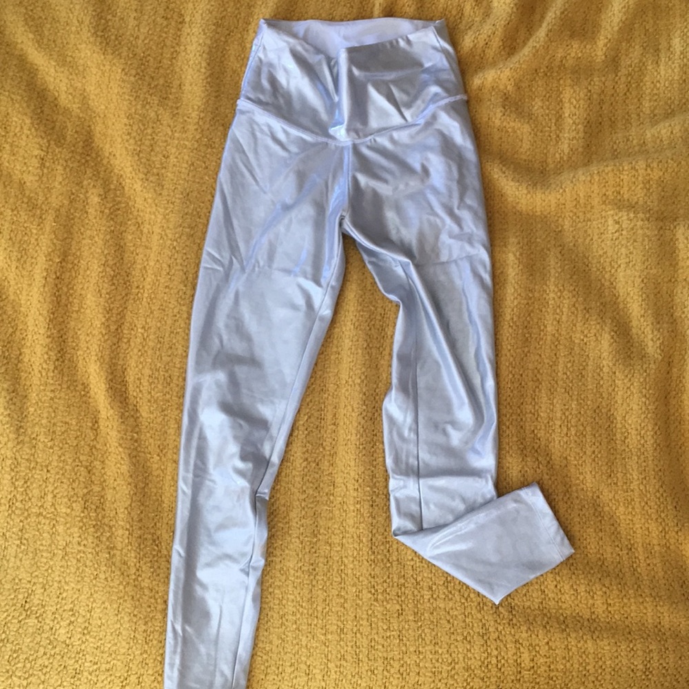 Aerie metallic leggings